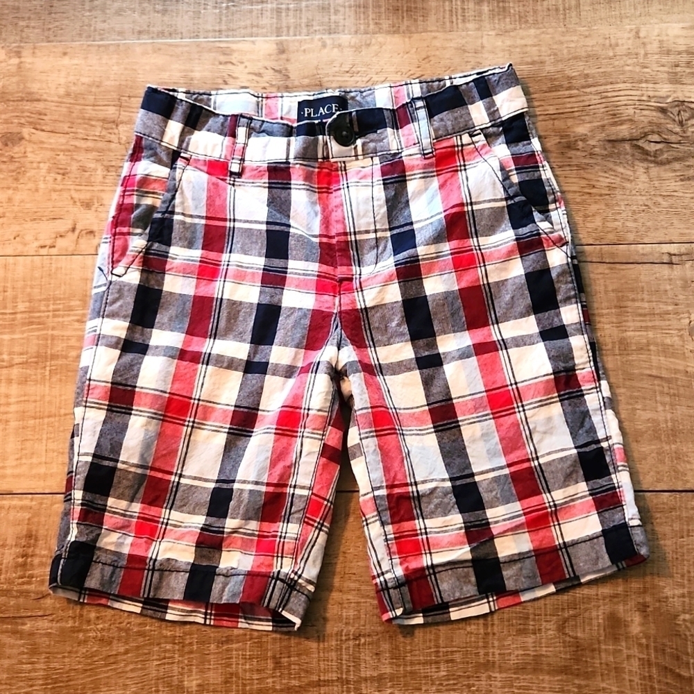 Place Plaid Shorts